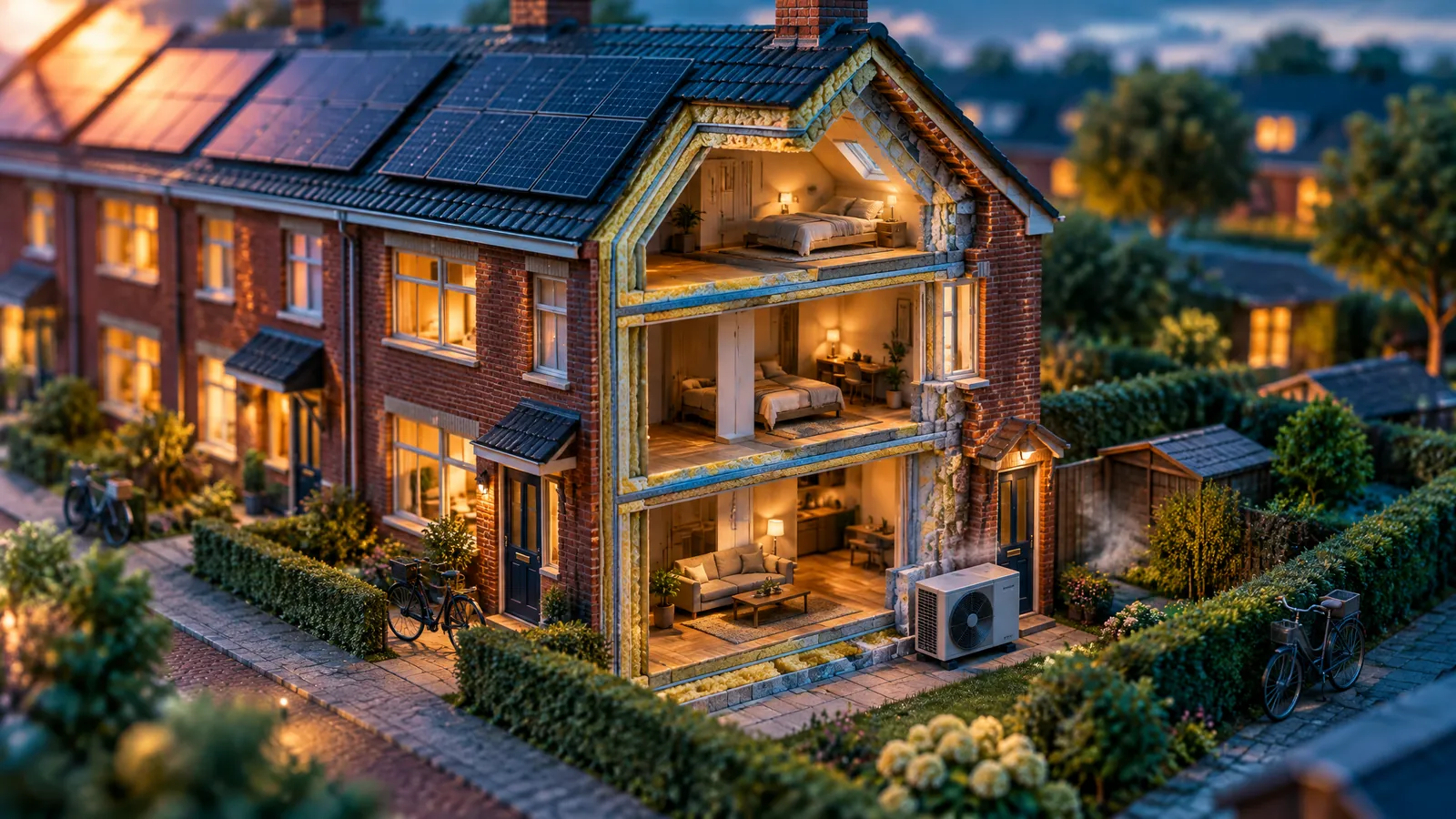 Leads zonnepanelen, warmtepompen en isolatie: zelf werven
