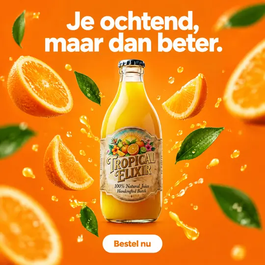 Advertentie: Je ochtend, maar dan beter.